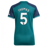 Arsenal Thomas Partey #5 Fotballklær Tredjedrakt Dame 2023-24 Kortermet